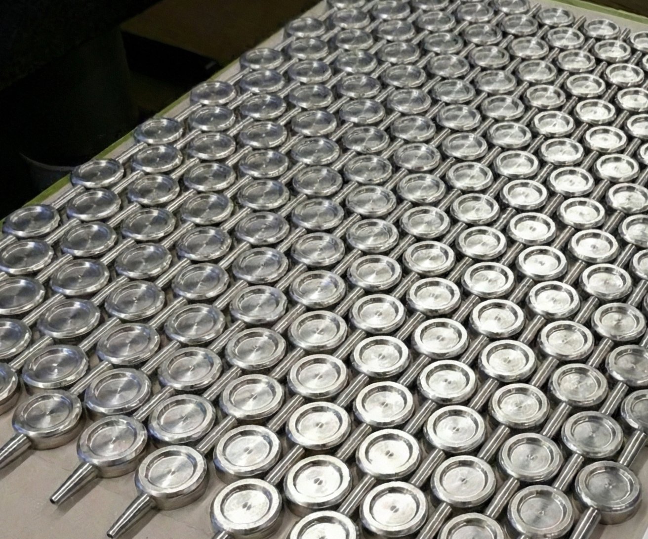 Validated automotive parts — production batch