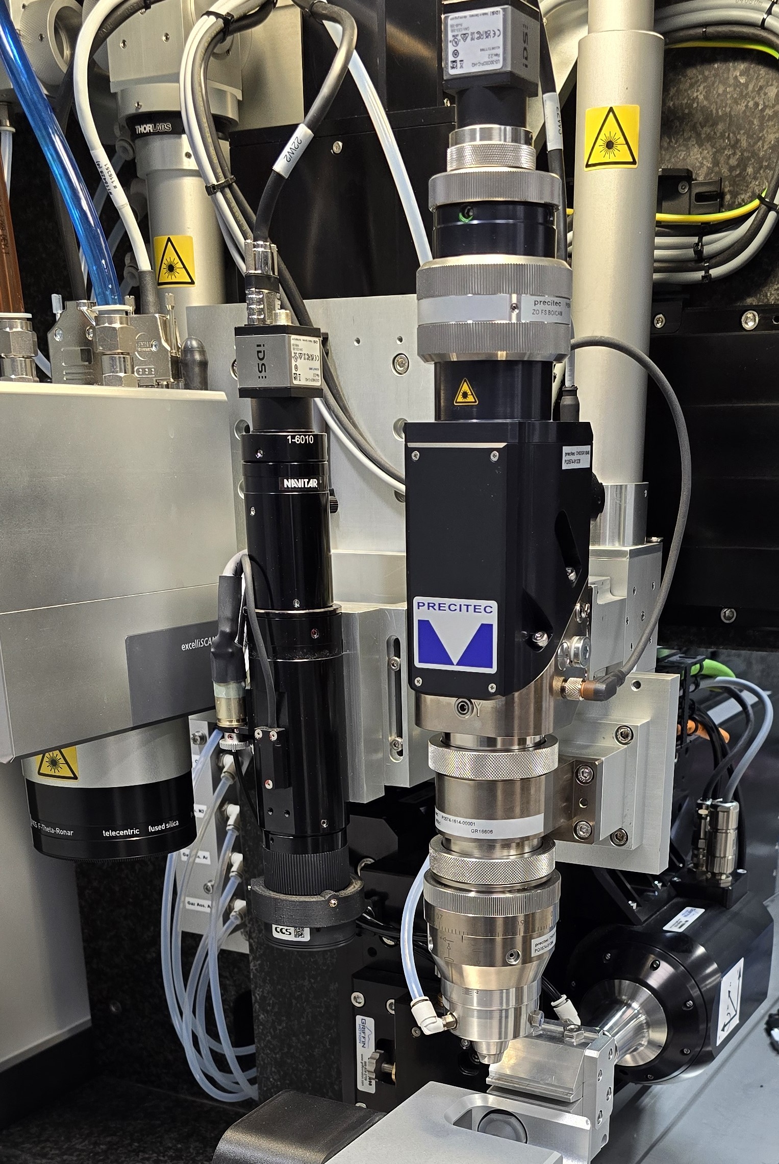 Dual-laser tube cutting platform